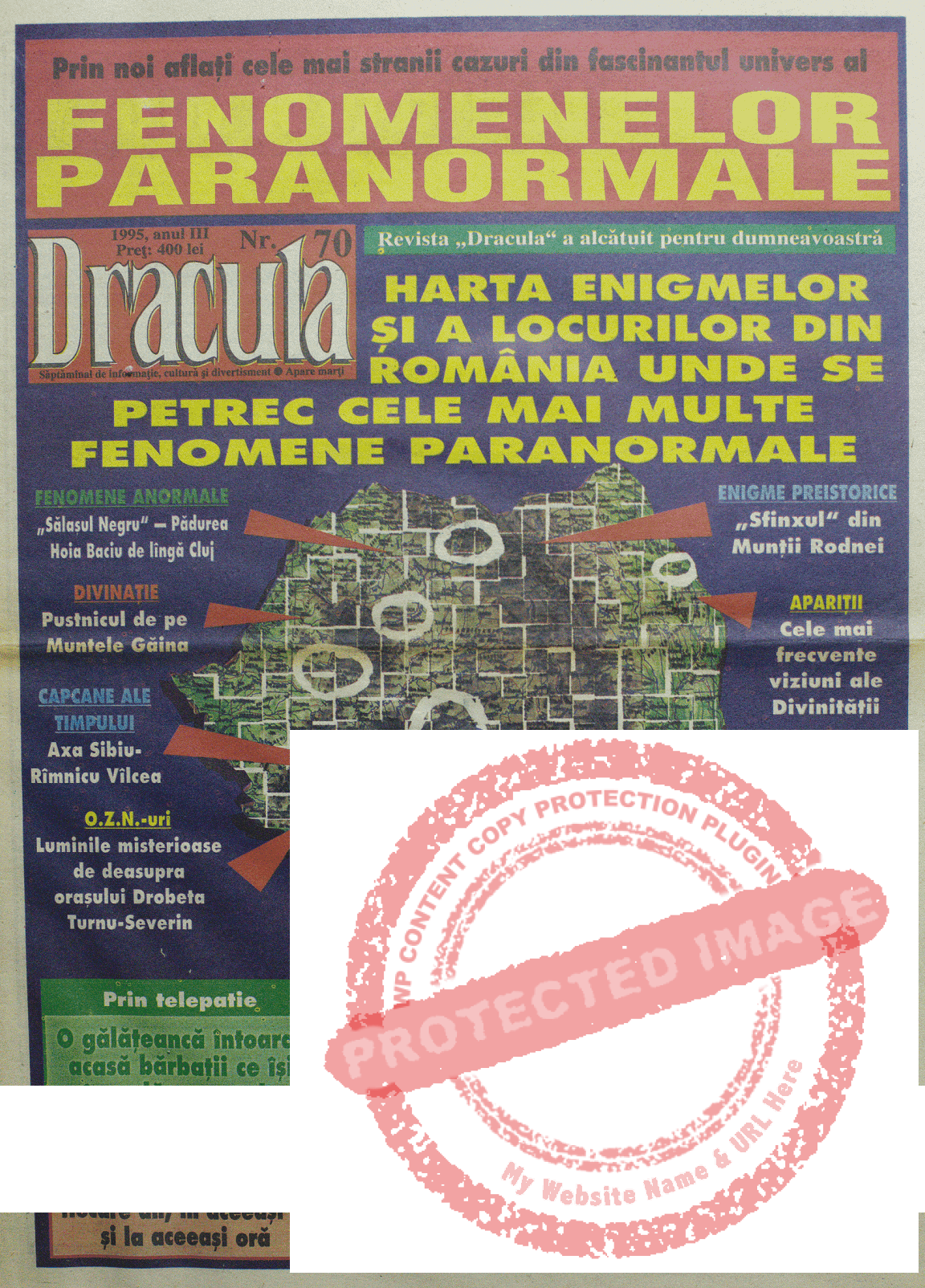 Dracula nr. 70 1995 coperta