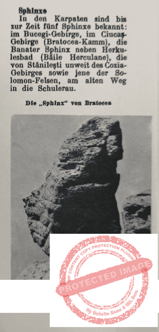 ”Sphinxe” (Komm Mit, 1979, pg. 95) 